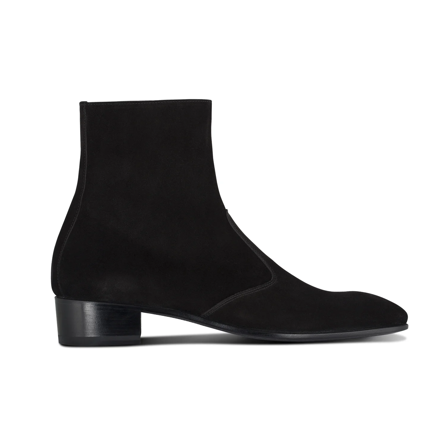 Suede Leather Lace-Up Ankle Boots – MONTEZEMOLO